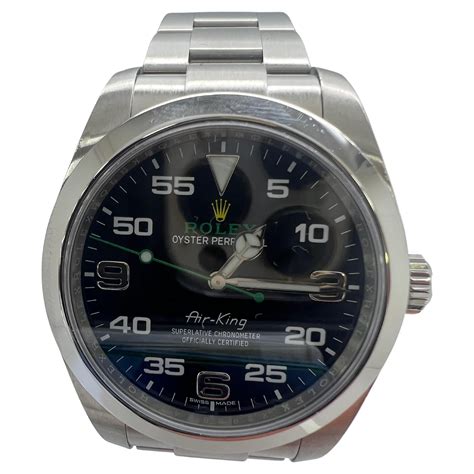 rolex lancetta verde